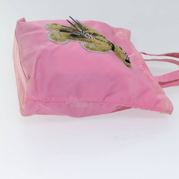 PRADA Hand Bag Nylon Pink Auth yk11651 - Picture 3 of 16